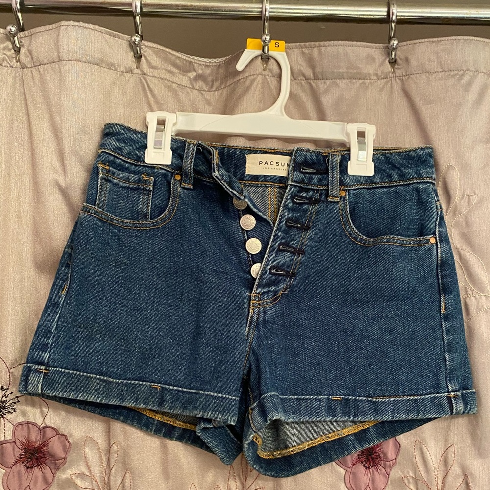 Pacsun high waisted mom shorts